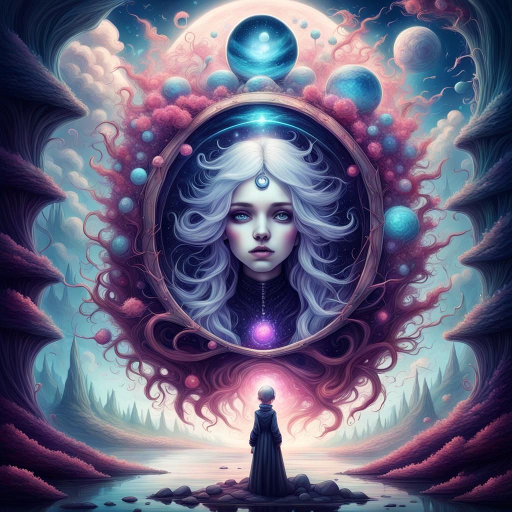 Dreamcore Fantasy: A Mystic Artist's Surreal Vision