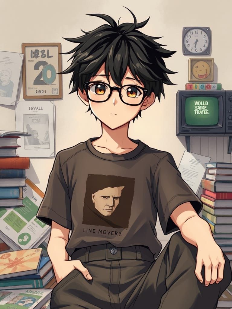 Nerdy Anime Guy