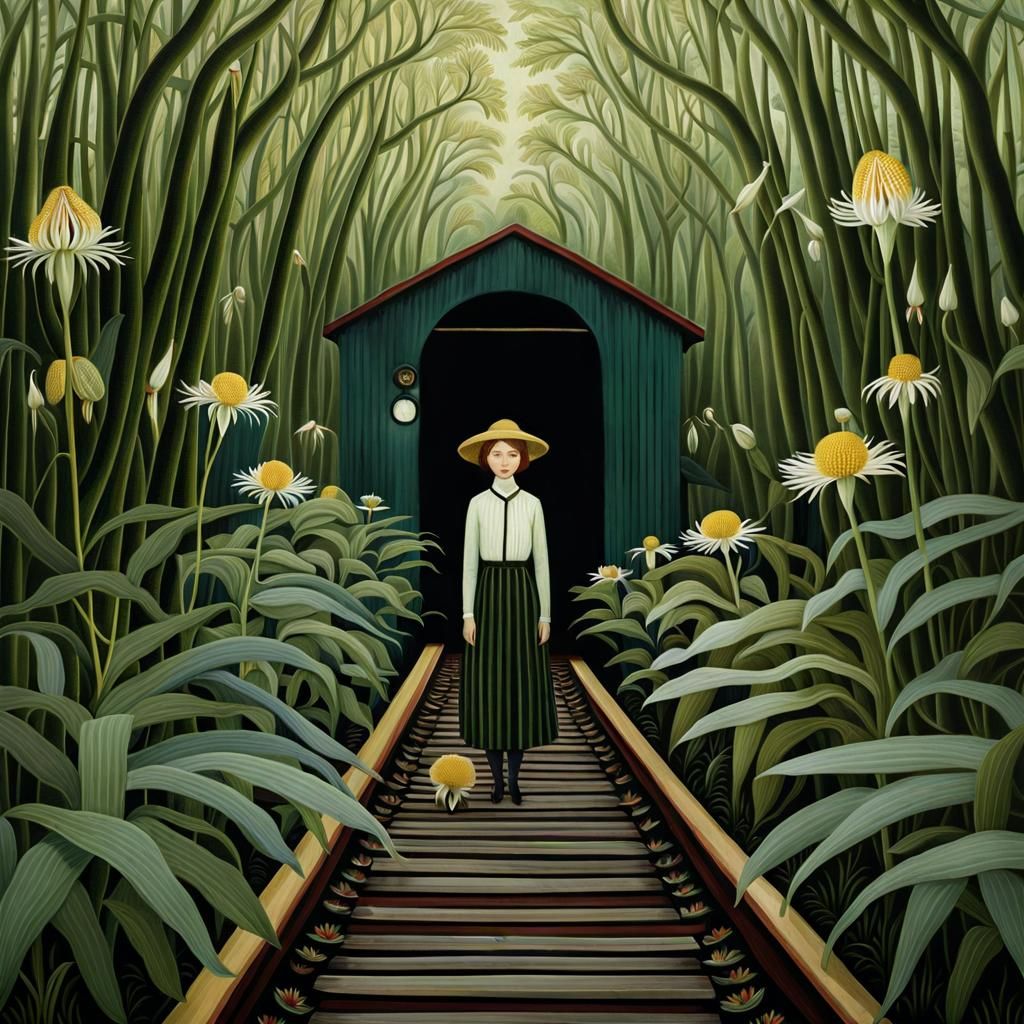 Interactive Babies on Westbound Train: 8K Digital Art