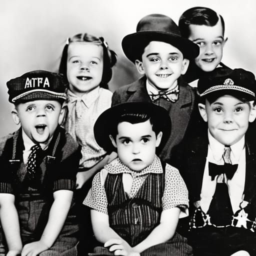 the 1940's vintage kids photo 4