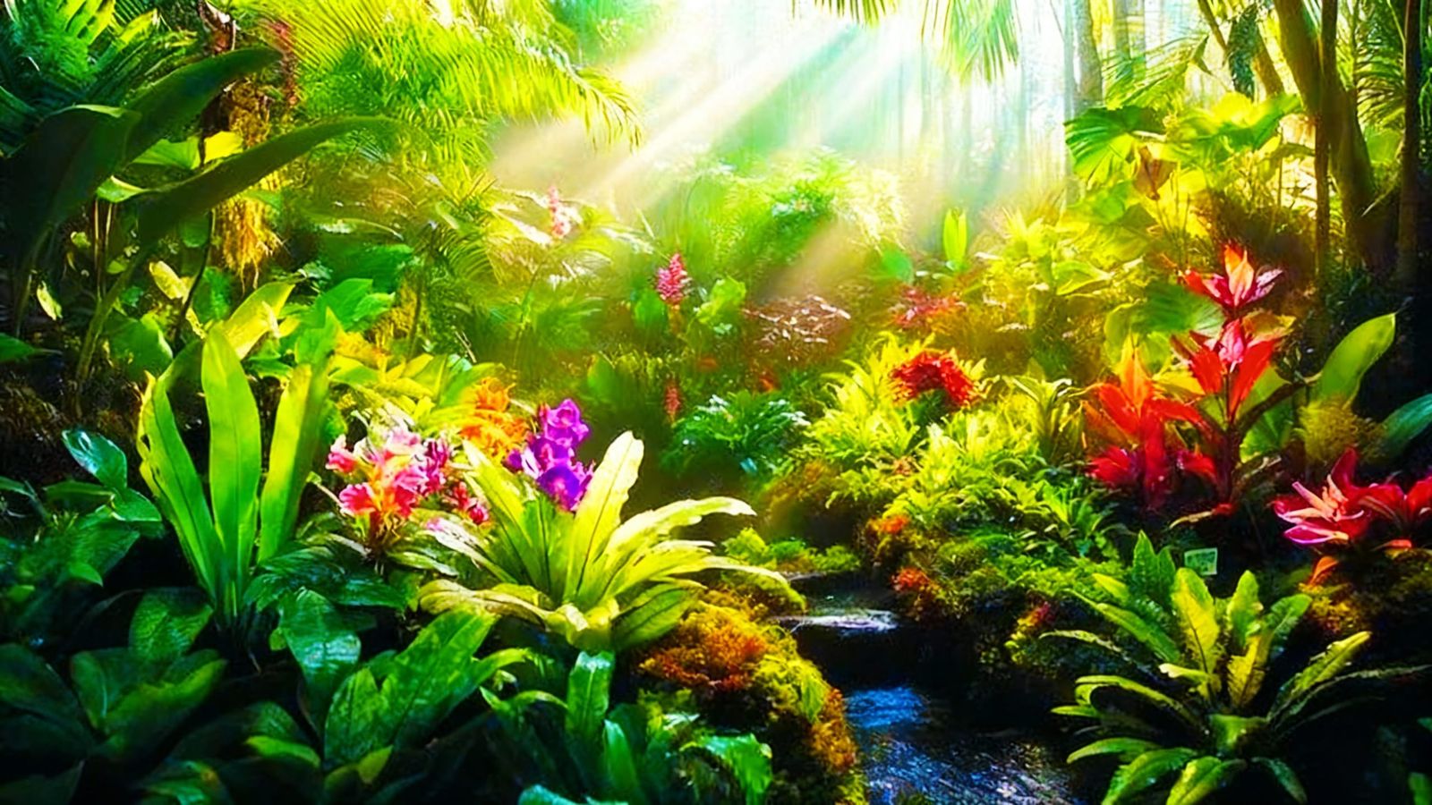 Vibrant Abstract Multicolored Design