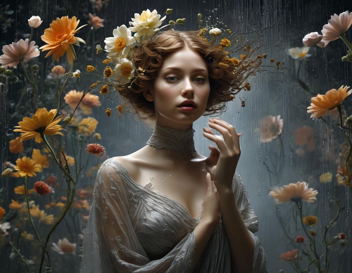 Symphonic Serenade: A Vision of Gauze, Flowers, and Love