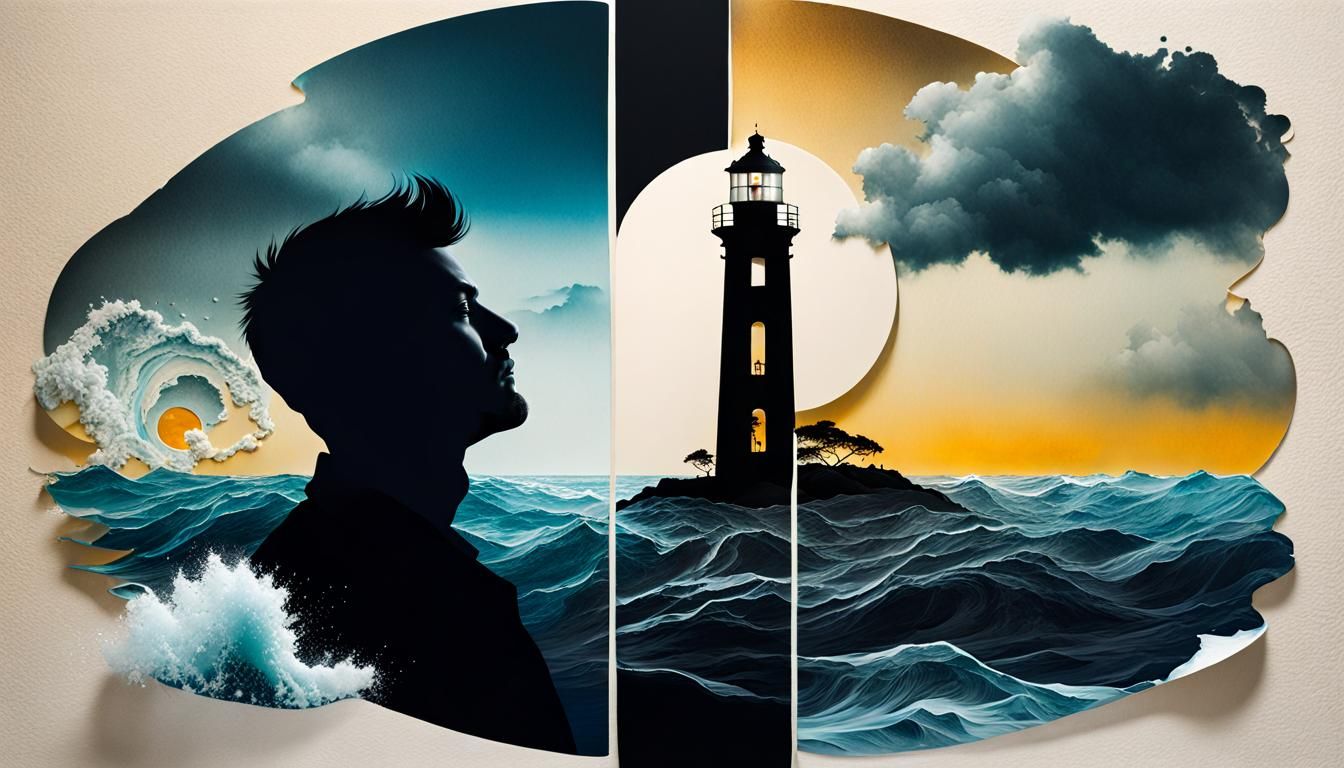 Split-screen images.....