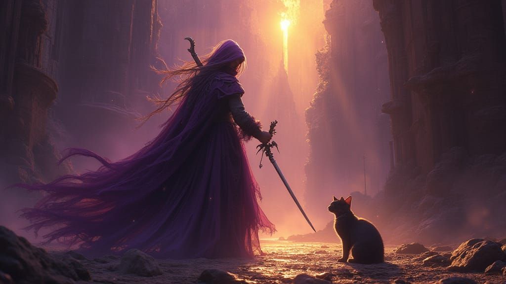 Michelangelo's Sistine Chapel Creation with Felines in Dark ...