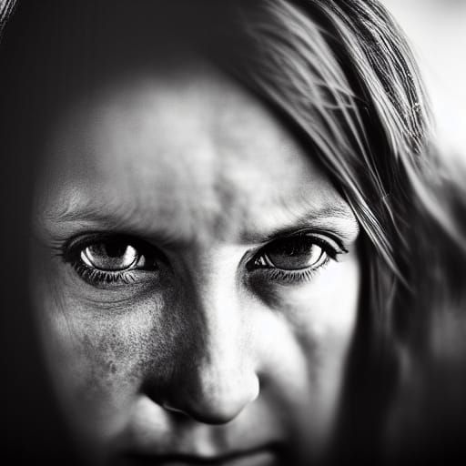 Noir Detective Portrait in the Style of Fine Art Photography