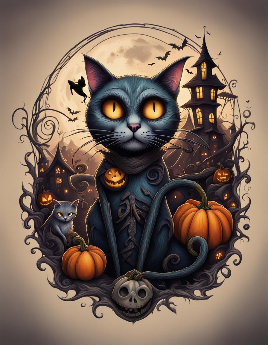 Tim Burton Tattoo: Nightmare Before Christmas