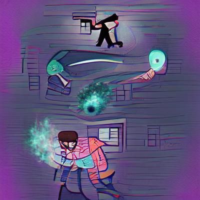 Interdimensional Bounty Hunter in Pursuit