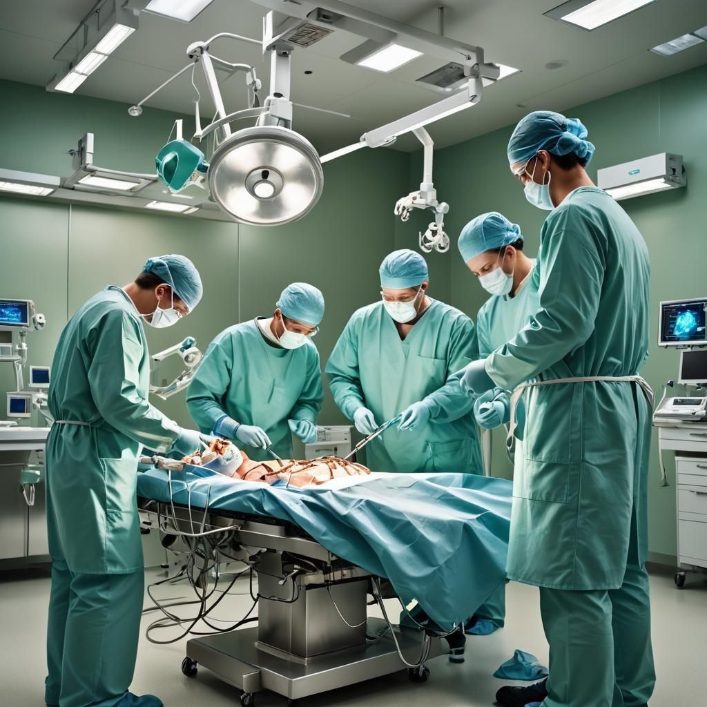 Realistic Orthopedic Operating Room Environment