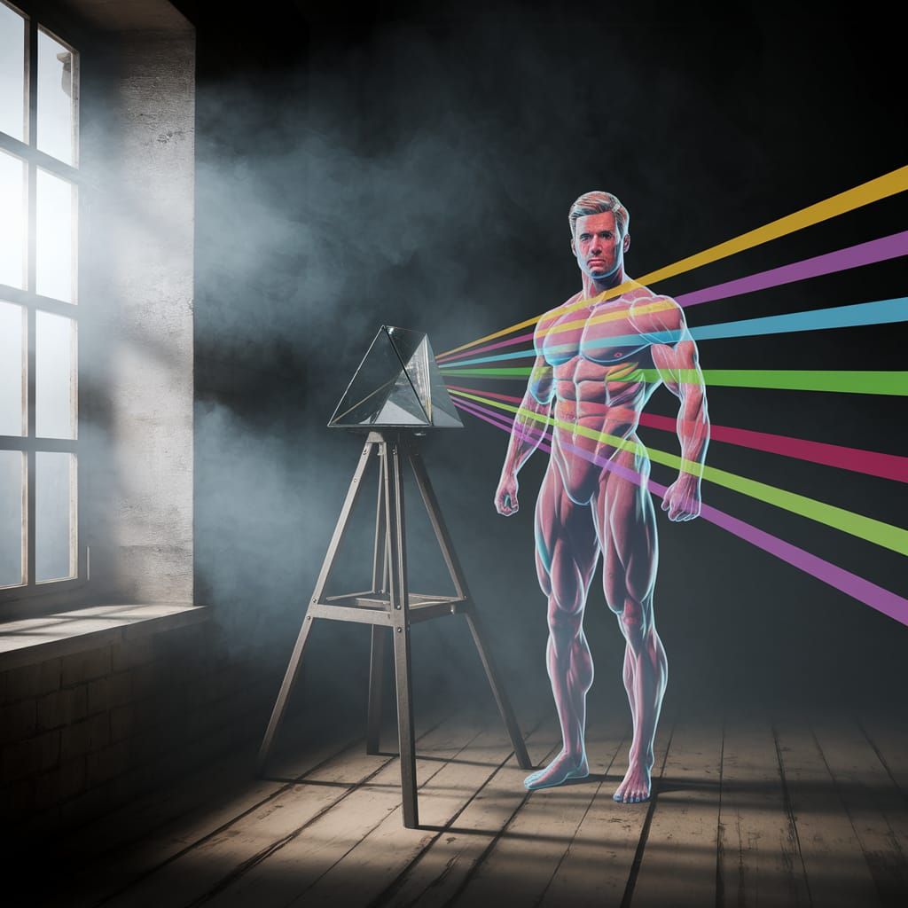 Detailed Hologram Projection in Smoky Room