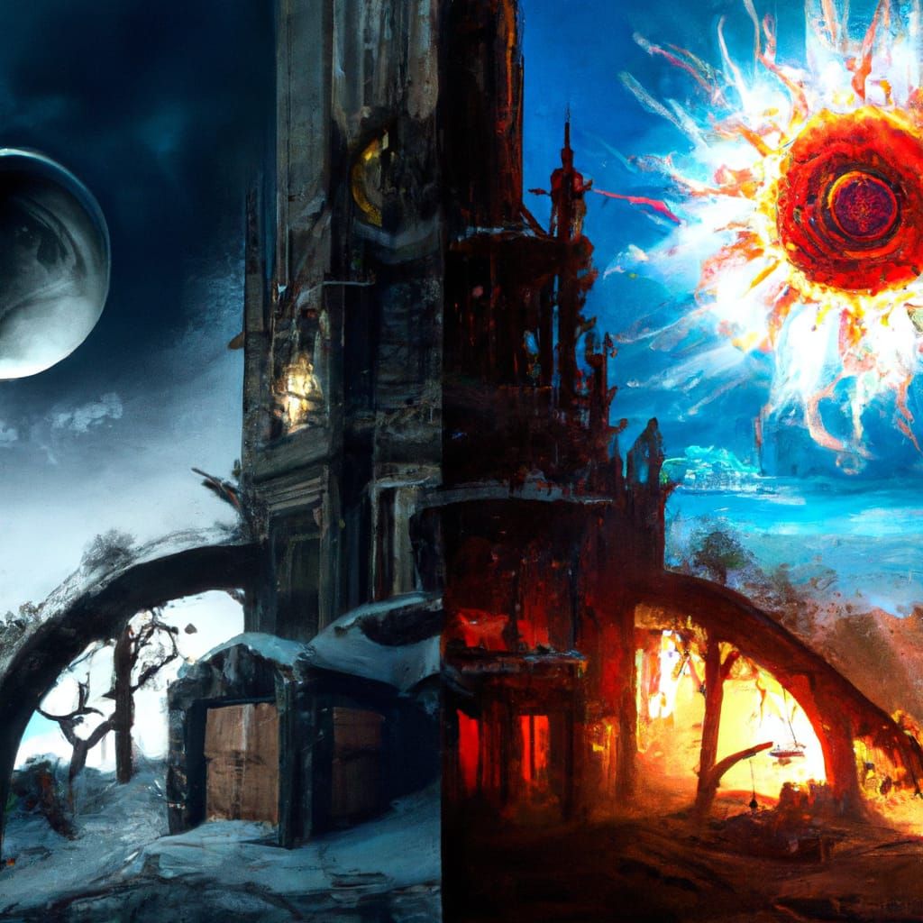 Simultaneous Night and Day: Fantasy Landscape in Hyperrealis...