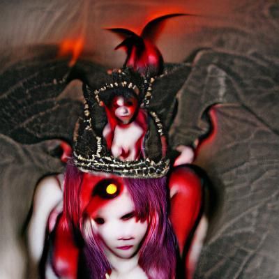 Lilith, Queen of Demons: A Majestic Portrait