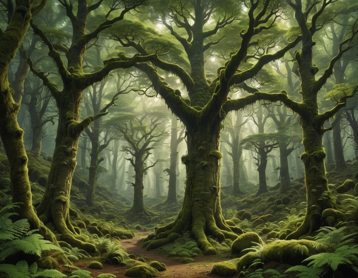 Enchanted Forest: The Verdant Grove of Eldoria