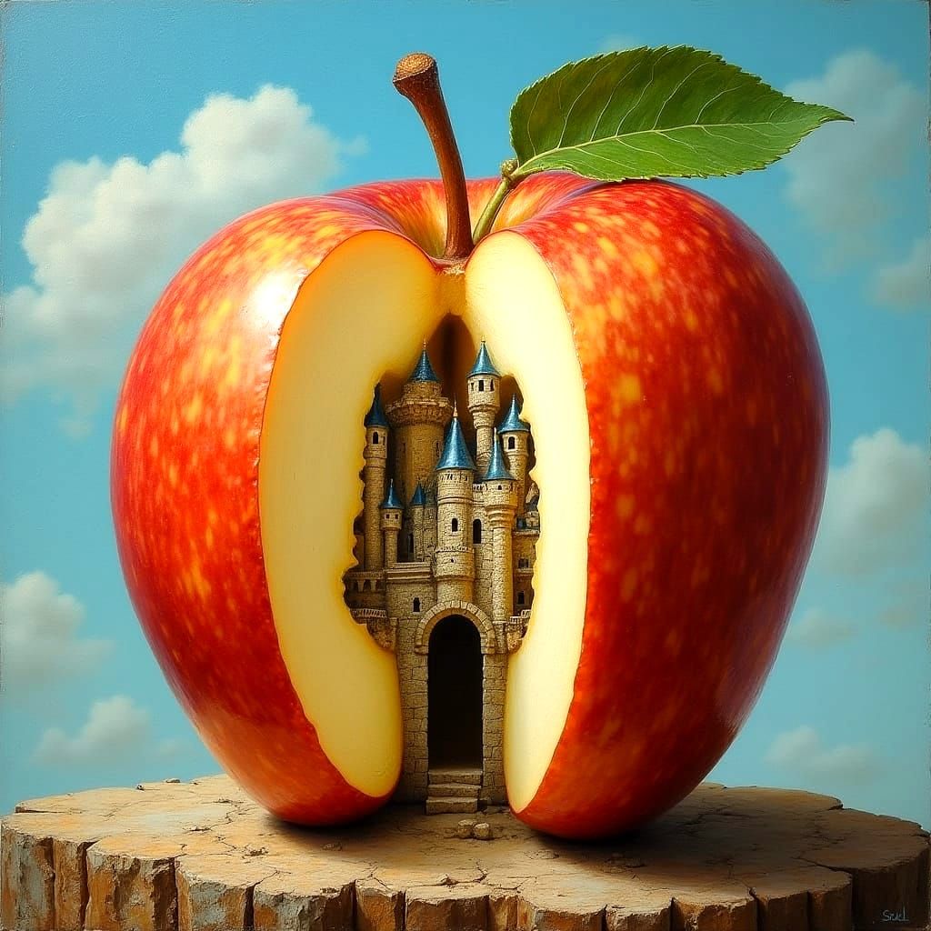 The apple of the fairytale world
