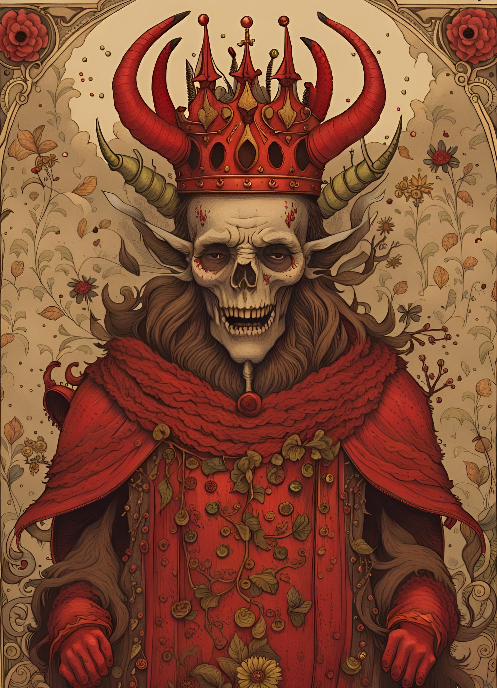 The Crimson Litch King of the Underworld