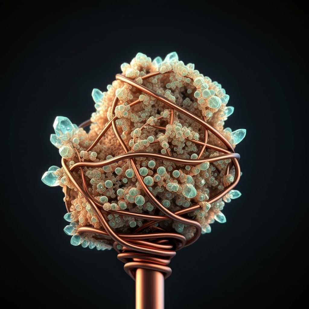 Nanocrystal Neural Network: Living Artificial Intelligence