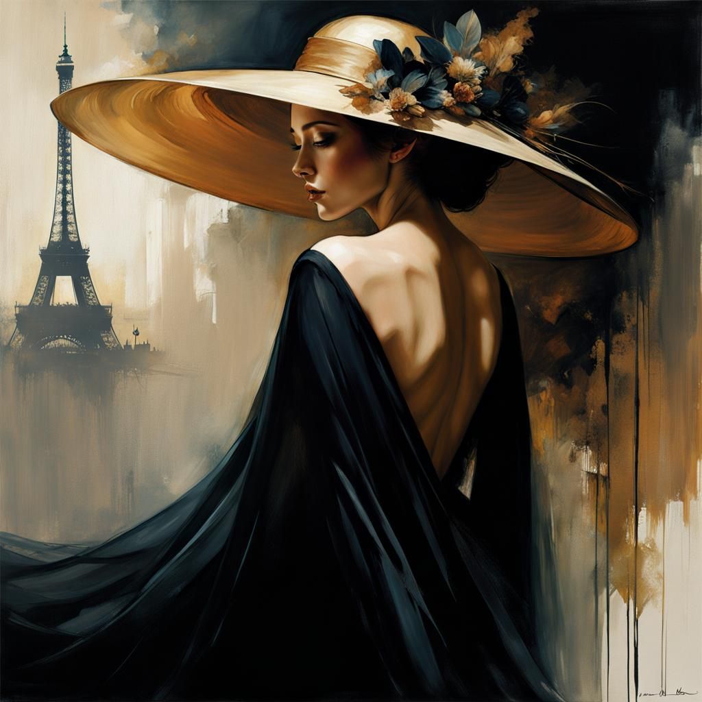 Nostalgic Art: Intricate Details and Romantic Elements