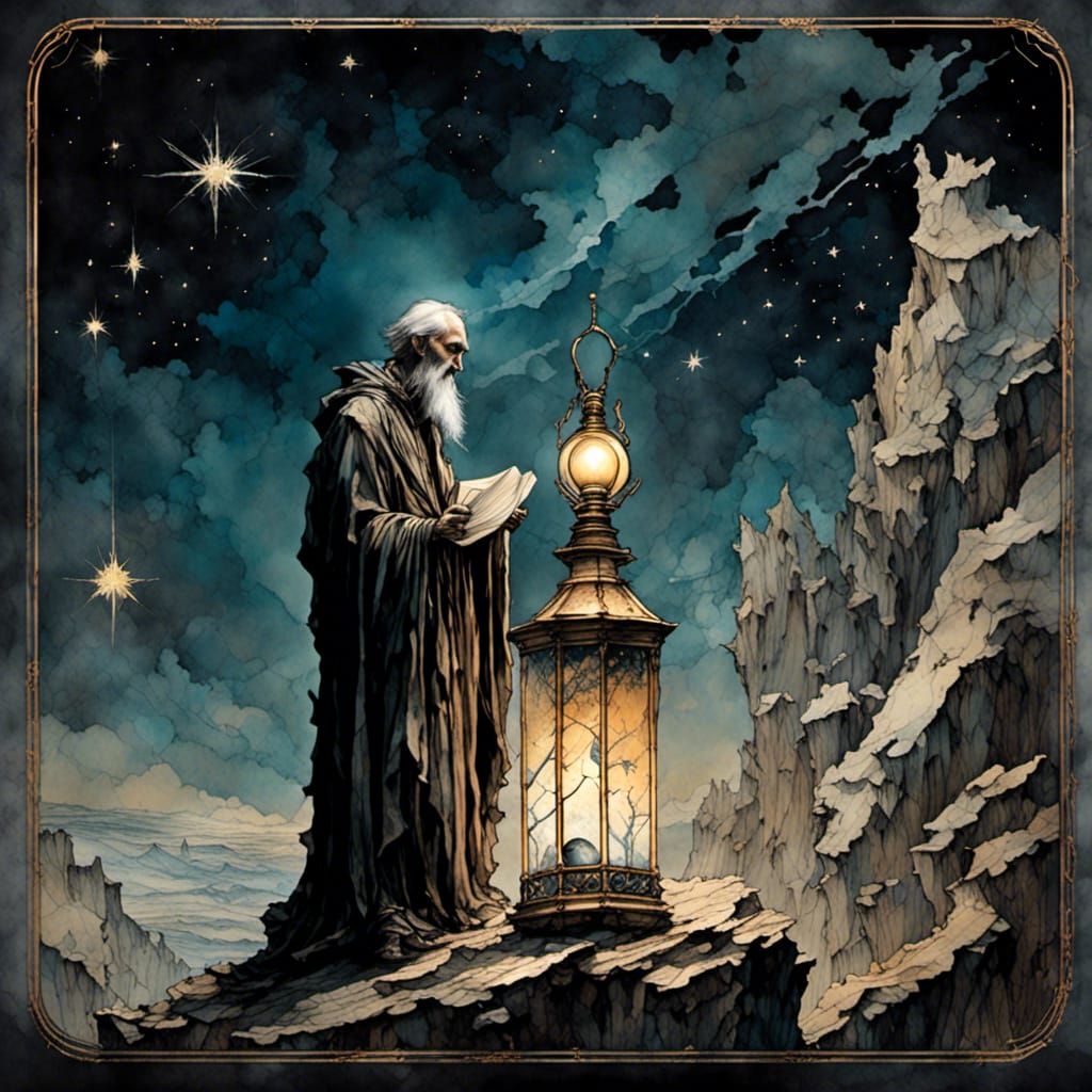 Tarot IX - The Hermit