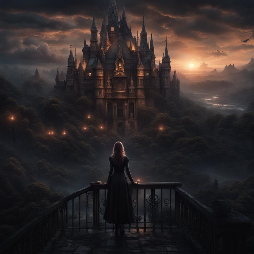 Dramatic Digital Matte Painting: Finding Love in Darkness