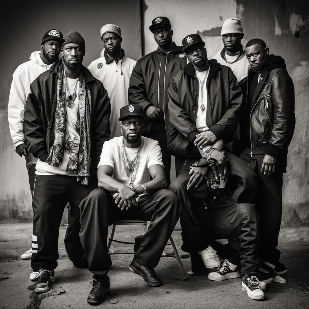 Gangster Bee Tattoo with Wu-Tang Clan Symbol