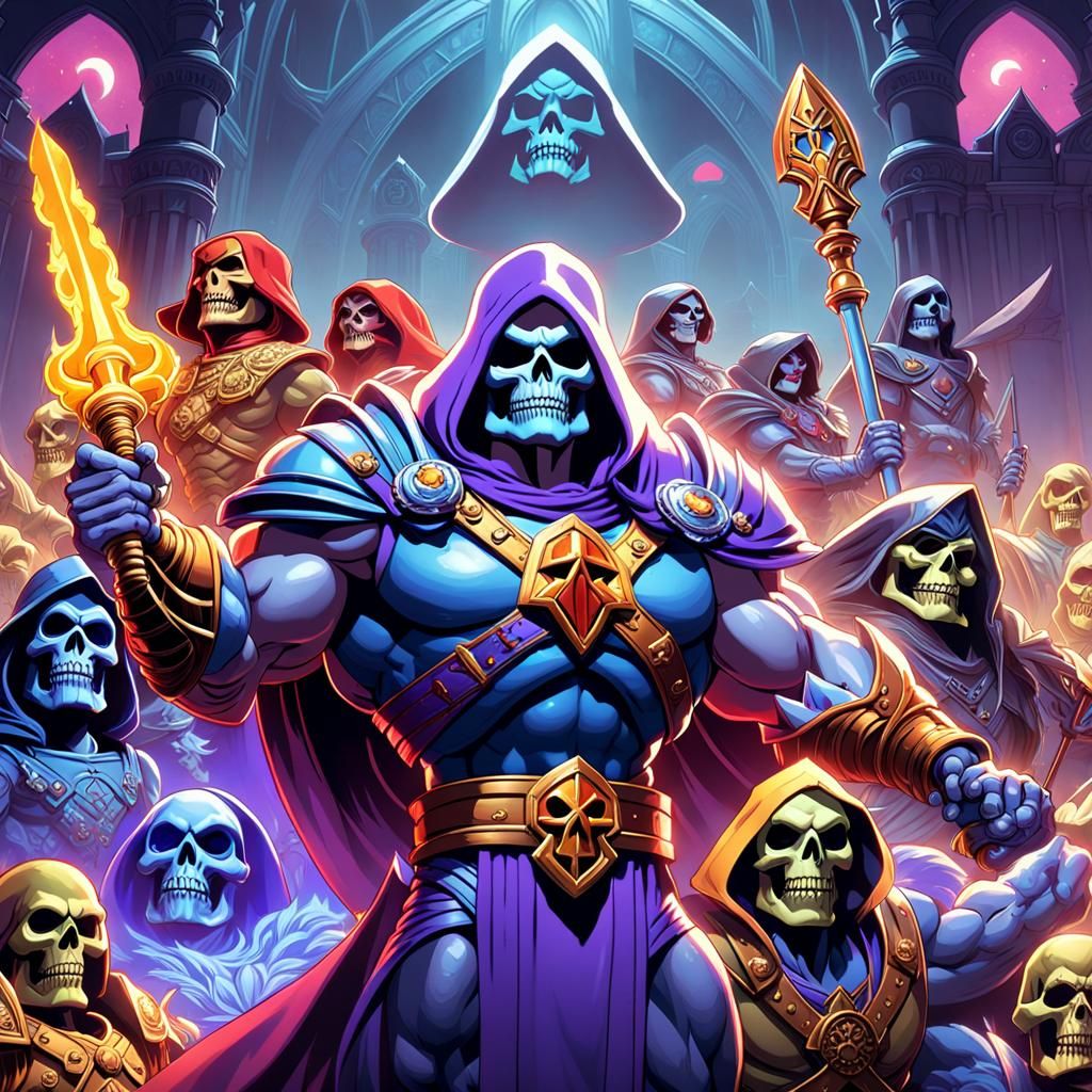 Skeletor, Masters of the universe, MOTU