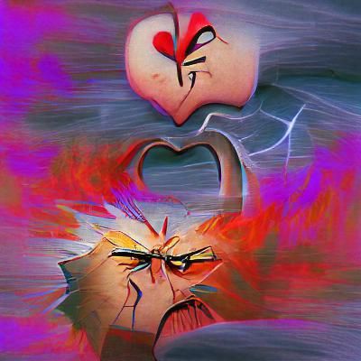 Abstract Emotions: Love and Anger