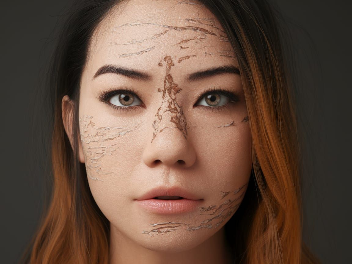 Human Facial Texture Study in Detail