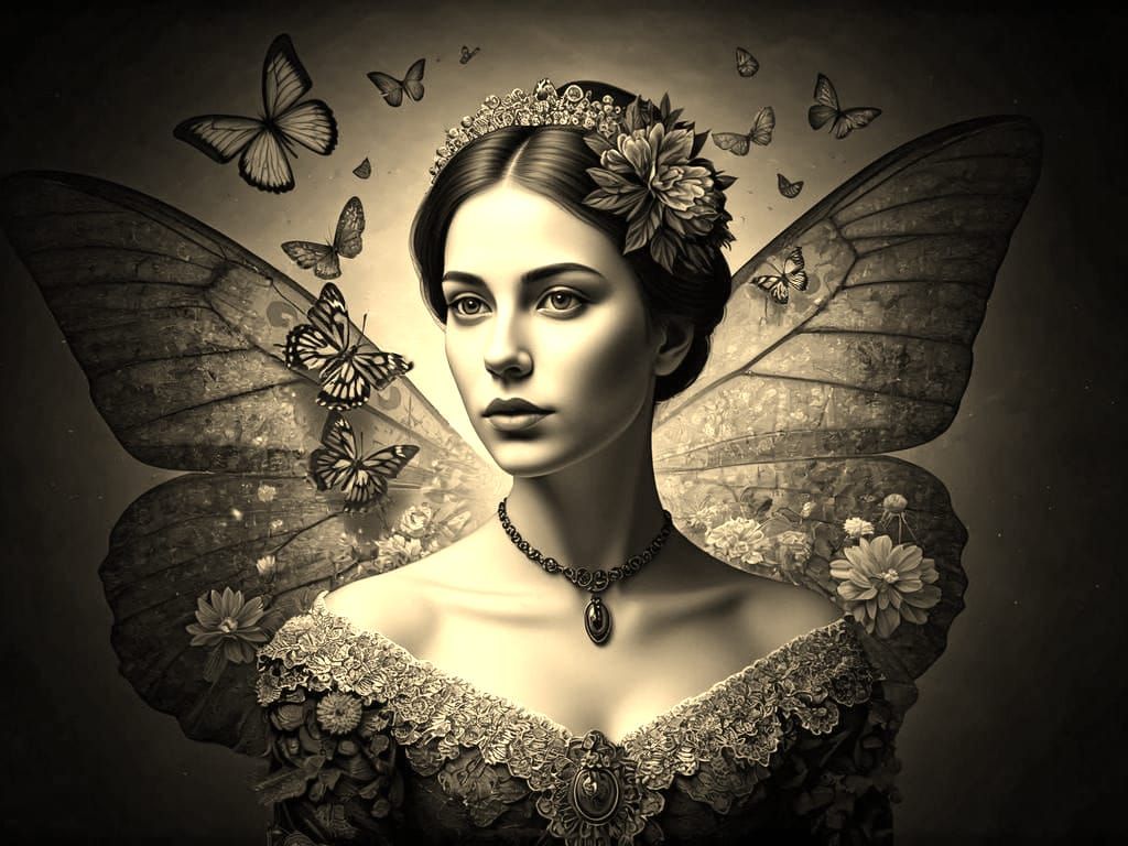 AI Generated Butterfly Image