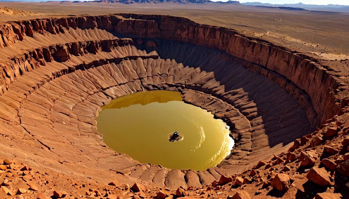 Liquid Gold from Space