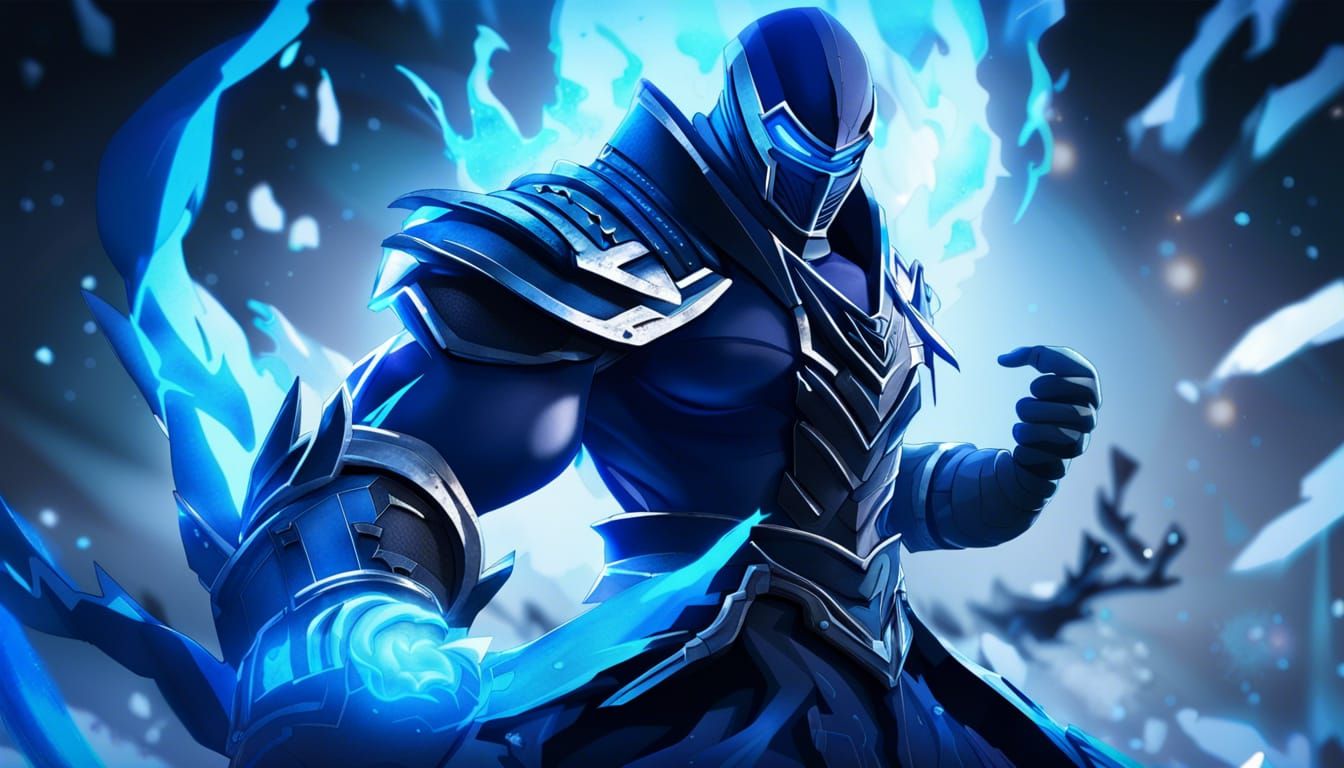 SubZero Anime Splash Art in 8K Resolution