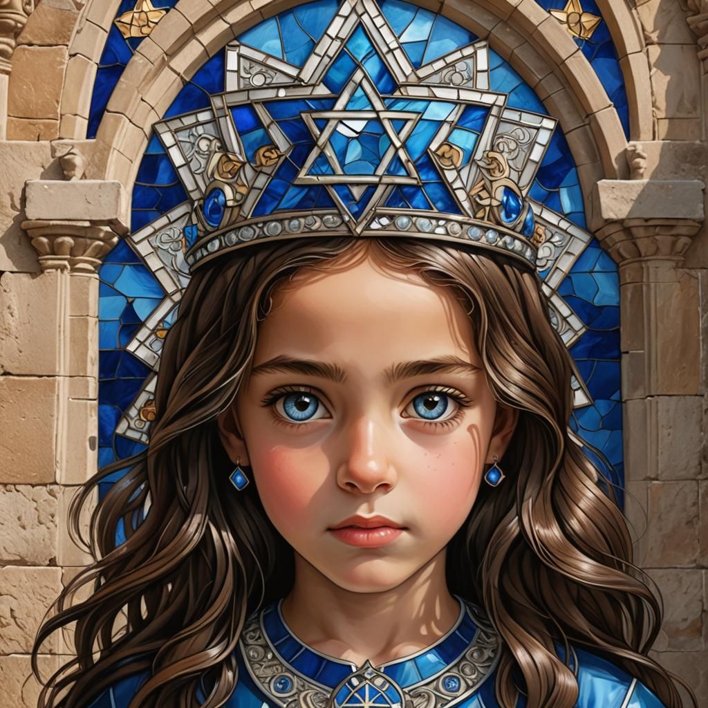 Jewish Princess -Stained Glass