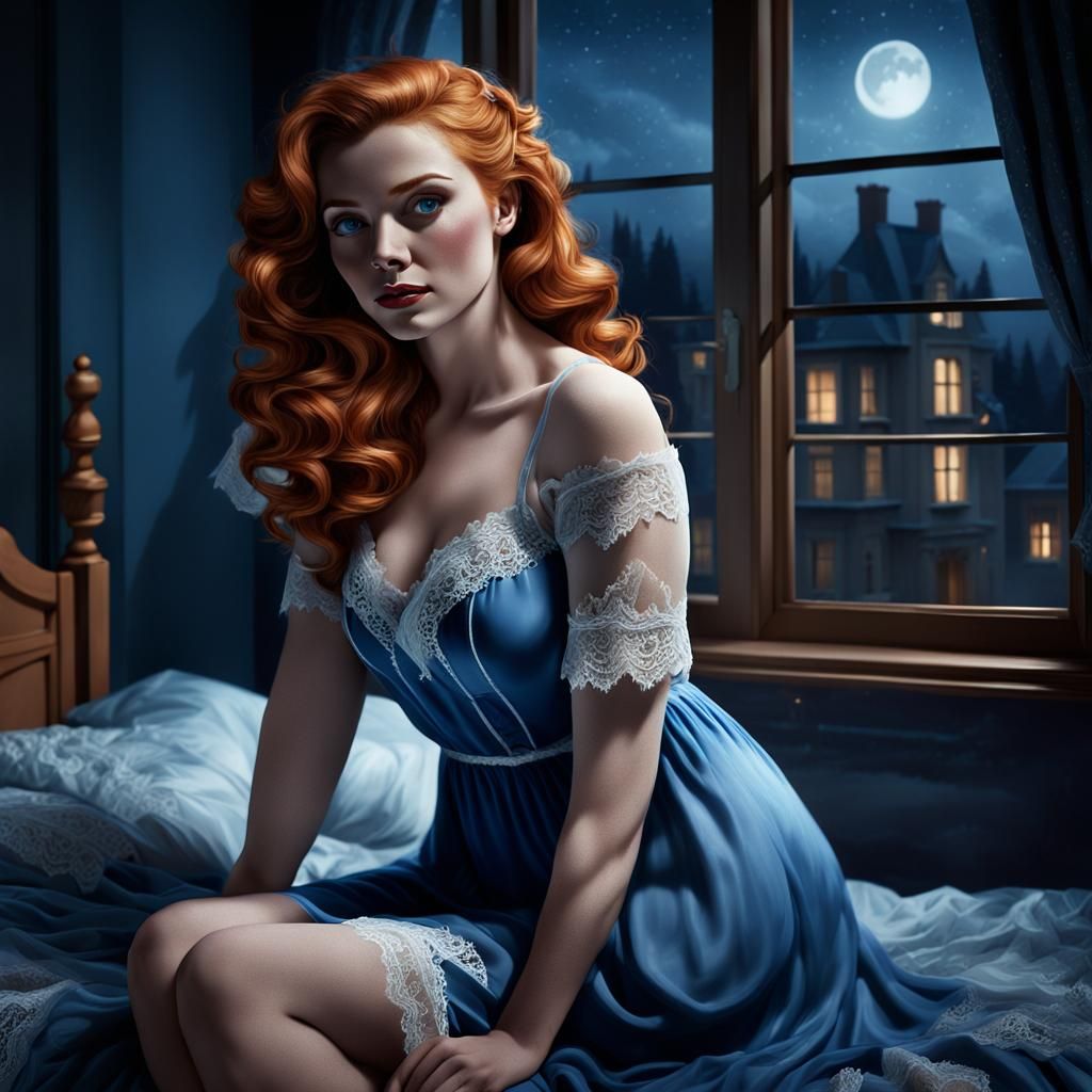 a beautiful ginger Irish girl