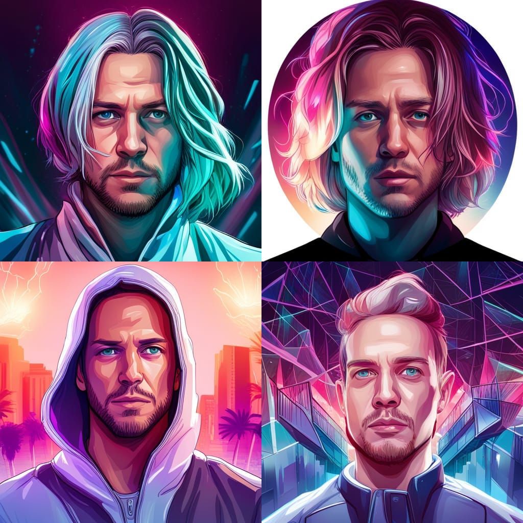 DJ Performance at Las Vegas Sphere, Hyperdetailed Portrait