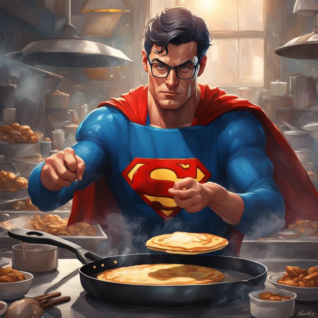 Superman Cooks: Hyperdetailed Artstation Portrait in Unreal ...