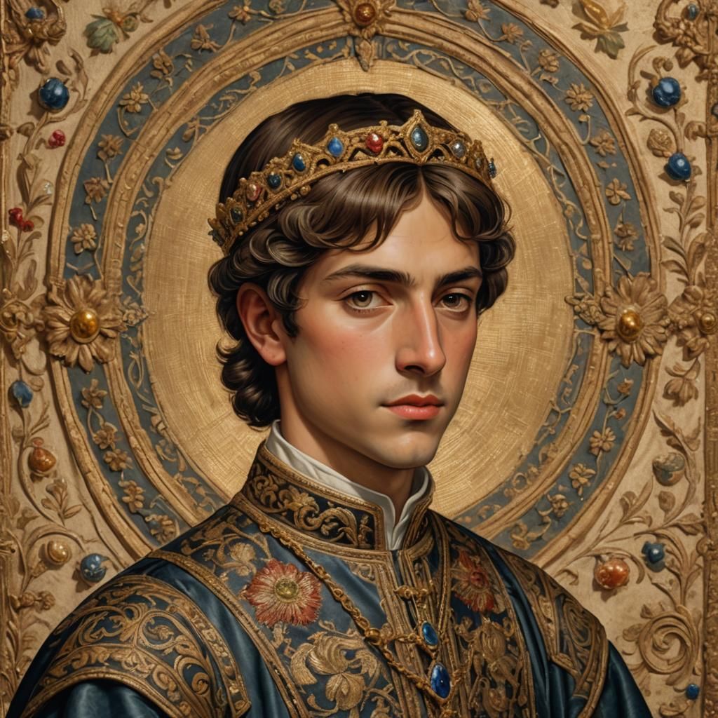 Renaissance Portrait of Young Italian Royal