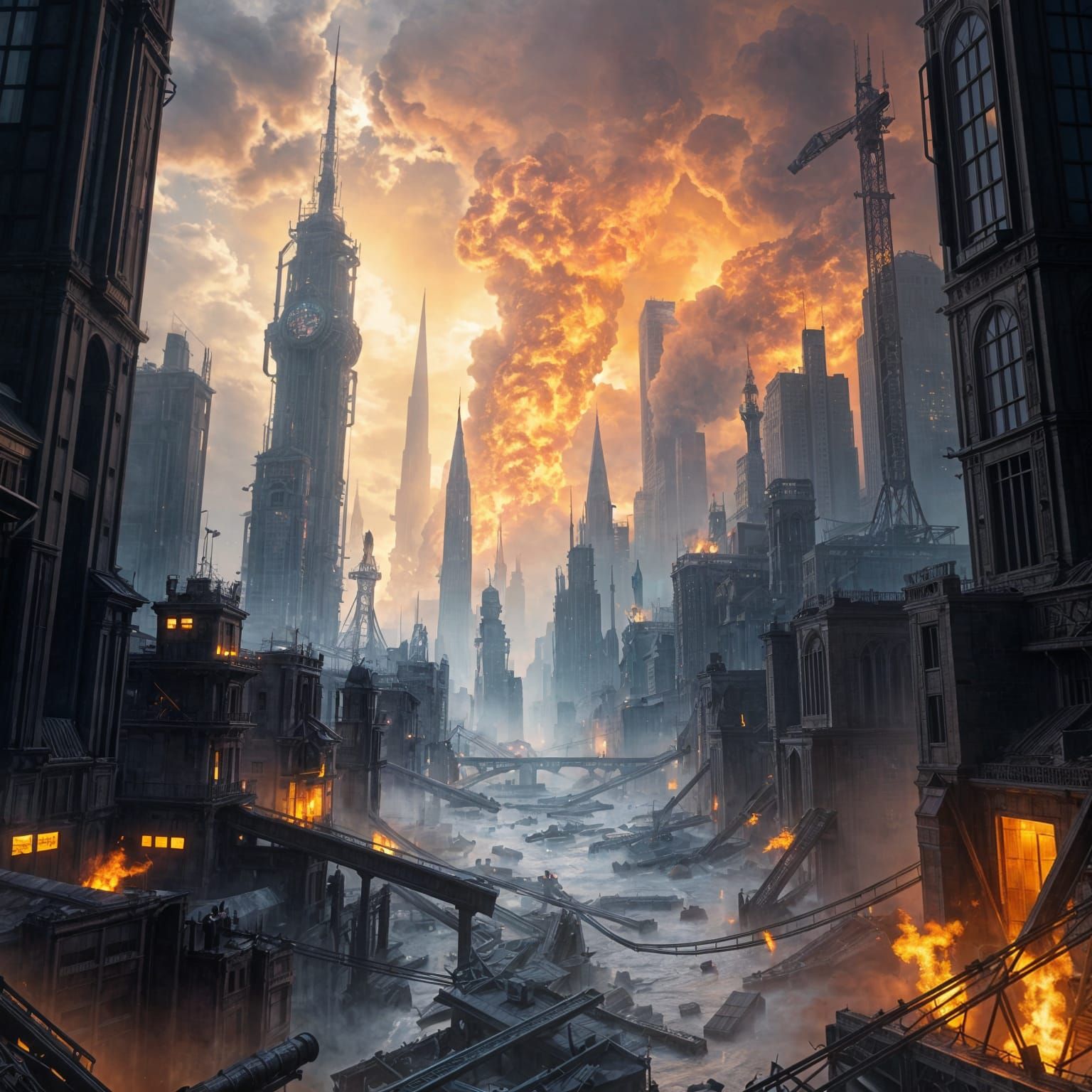 City of the Future Collapses in Apocalyptic Disaster