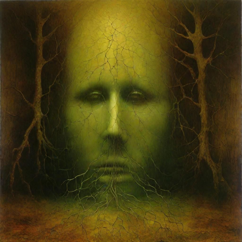 Spirit of a mysterious forest