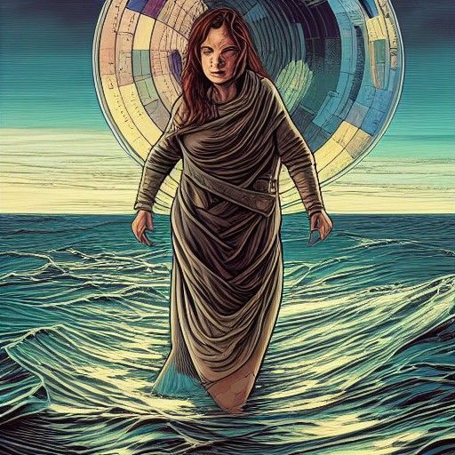 Mother at the North Sea: Comic Book Art