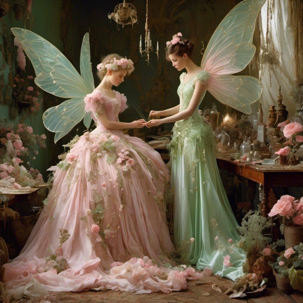 A Fairy's Wedding Gown