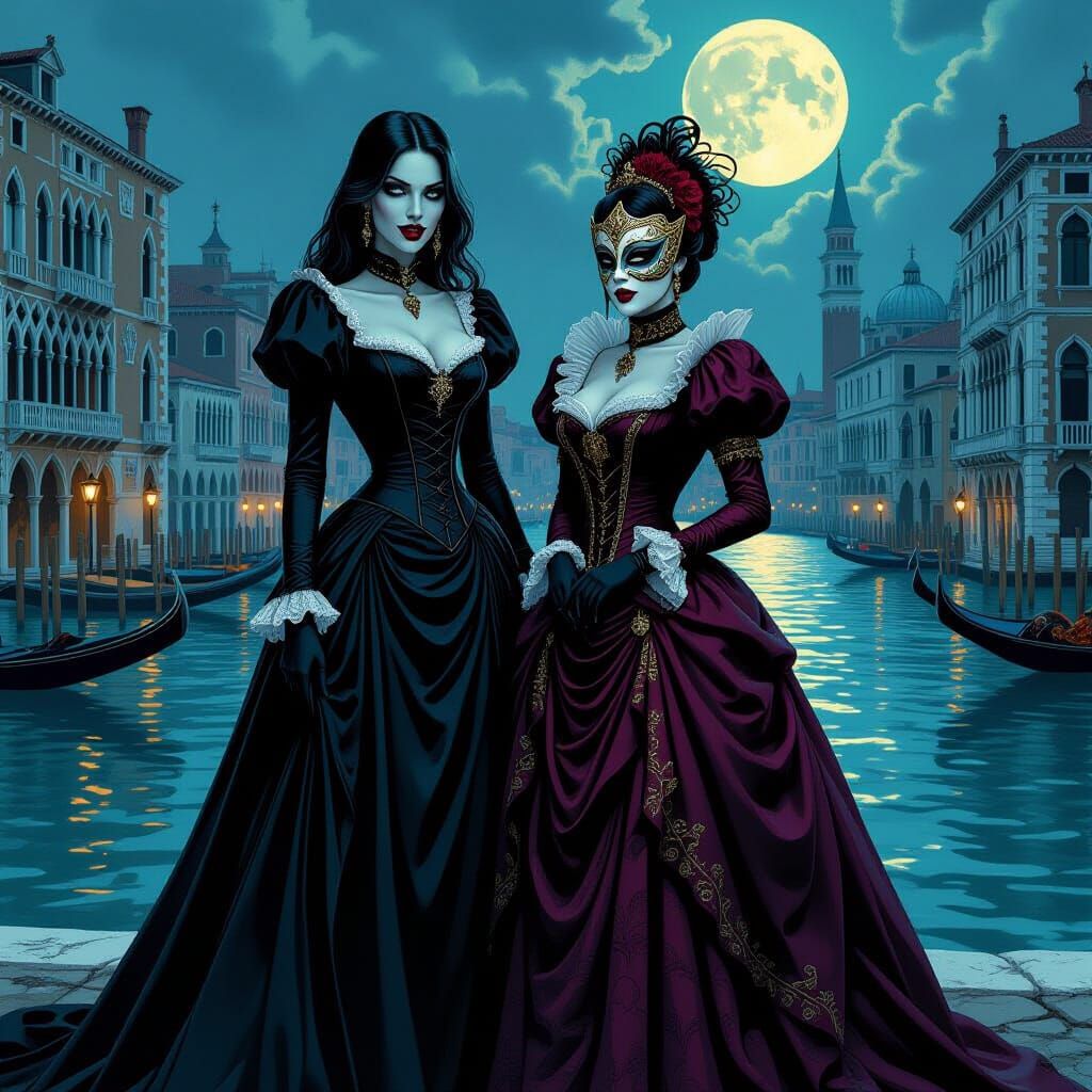 Victorian Vampires in Venice: Baroque Style