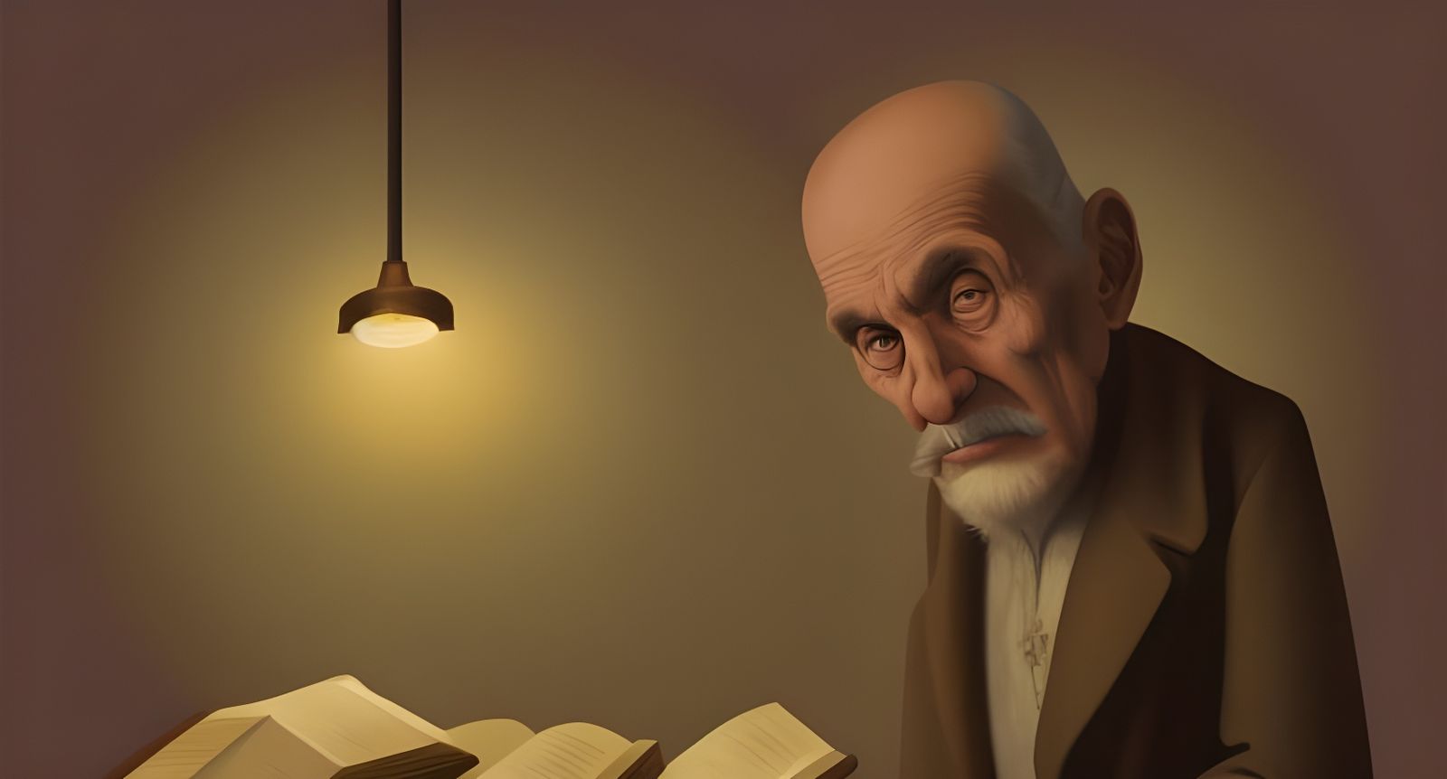 Desolate Room: Bitter Philosopher in Neorealism Style