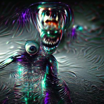 Creepy Midnight Horror Scene in 8k Resolution
