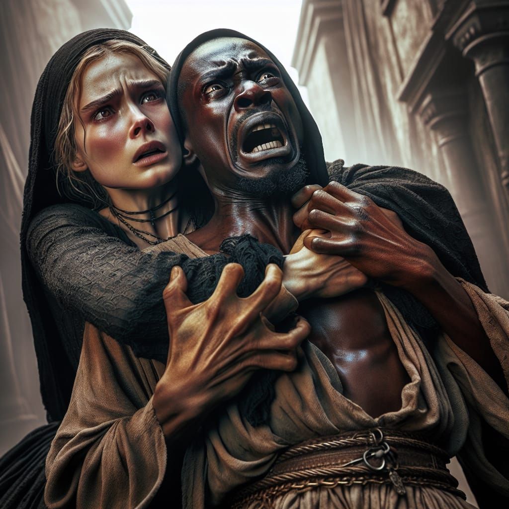 Intense Standoff: Witch Rescues Friend From Evil Priest