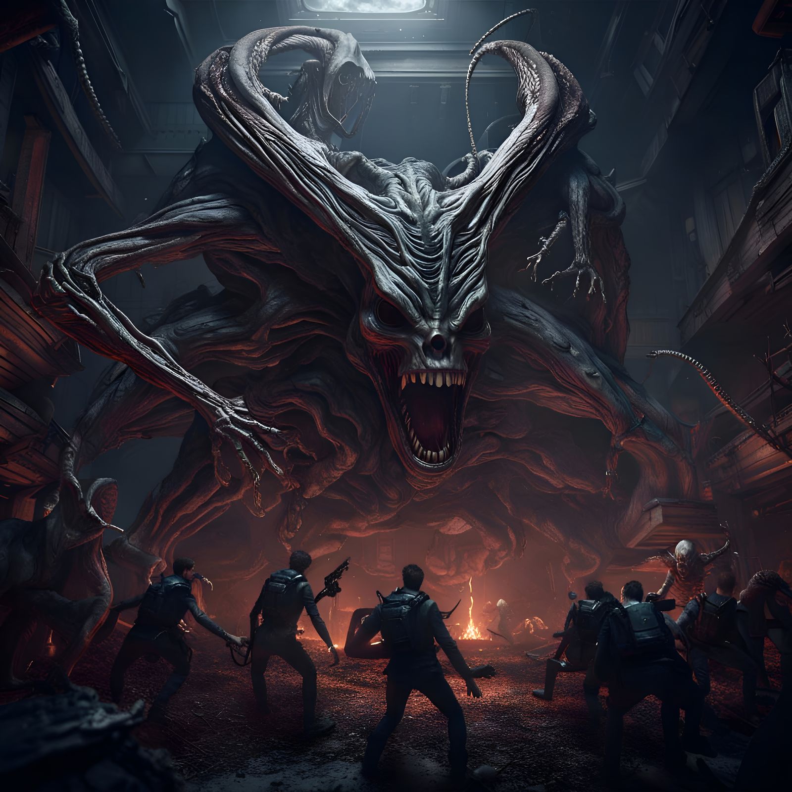 Alien vs. Ash: A Fantastical Battle