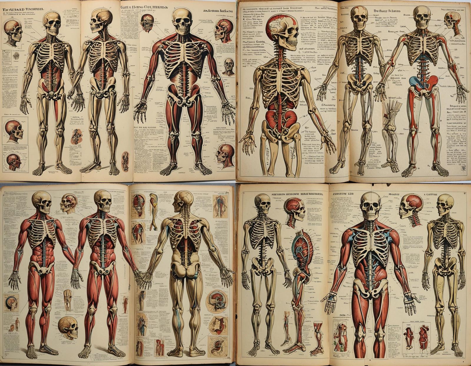 Bizarre Pop-Up Book with Anatomical Anomalies