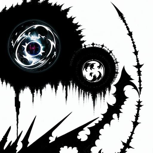 Moon God Rher Manifests in Dark Celestial Horror