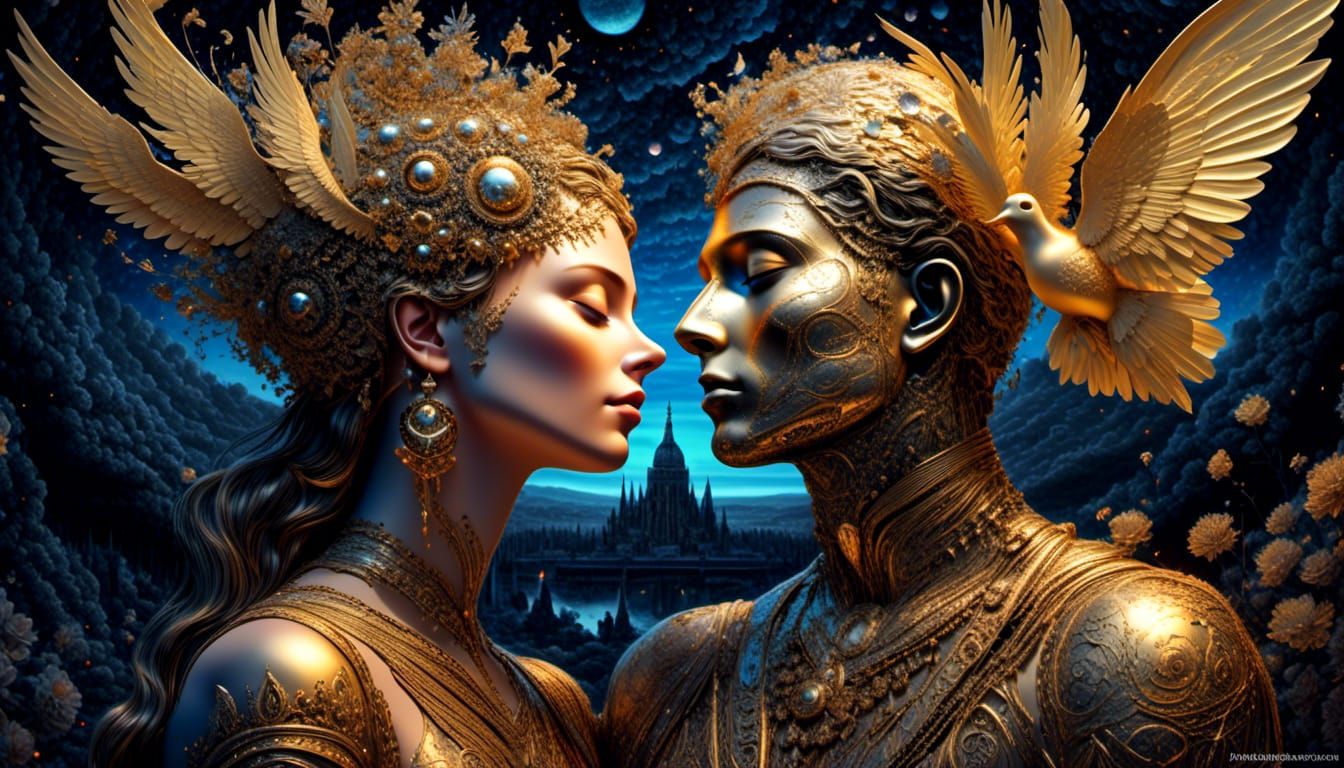 …and then it started… eternal peace between man an woman…