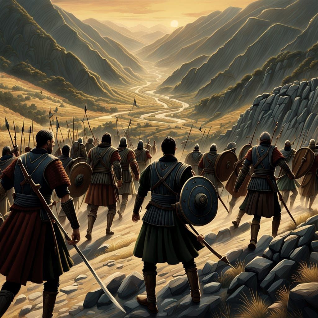 Pyrenees Ambush: Anime Rebels in Ancient Hispania