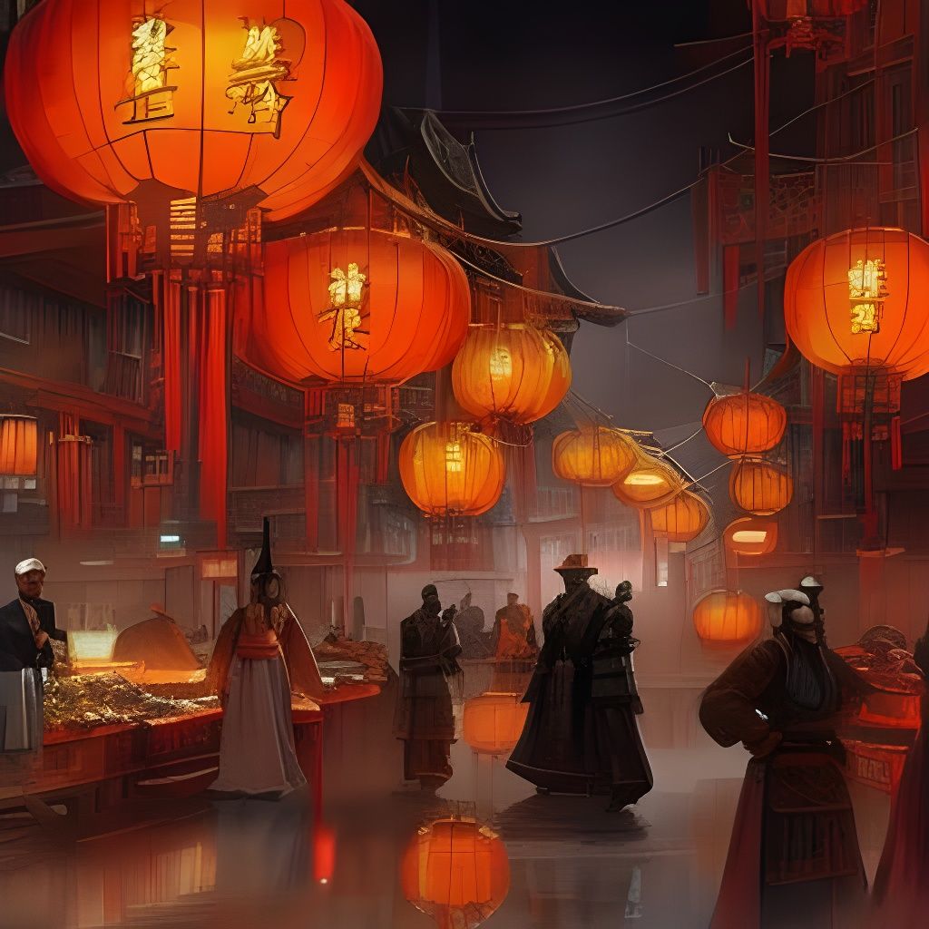 Night Town of Chang'an Street