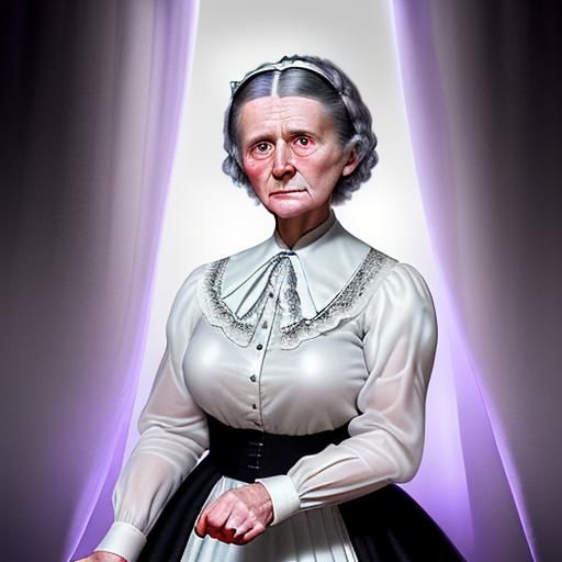 Mildred Penderwick: A stern yet kind spectral matron who runs the B&B. Her translucent form shimmers slightly, and she o...