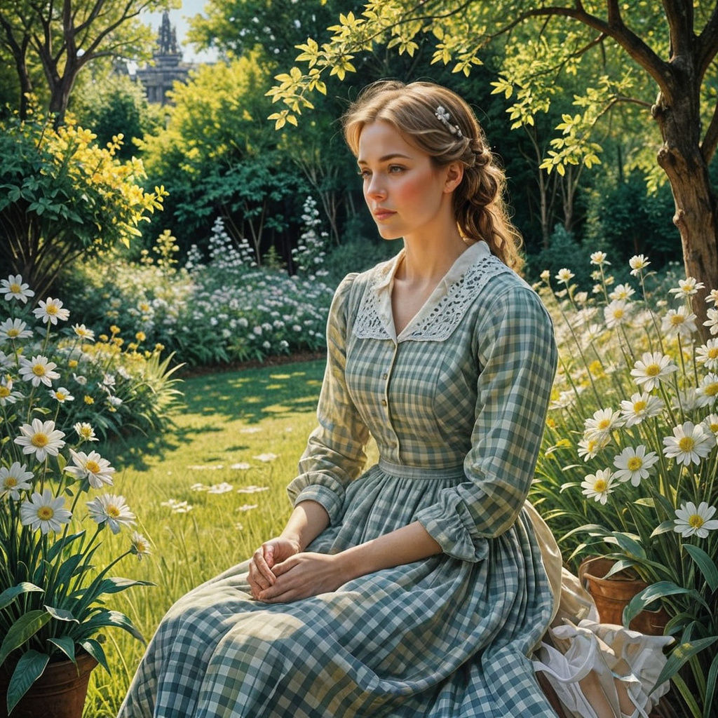 Vibrant Gingham Masterpiece Blooms in Spring